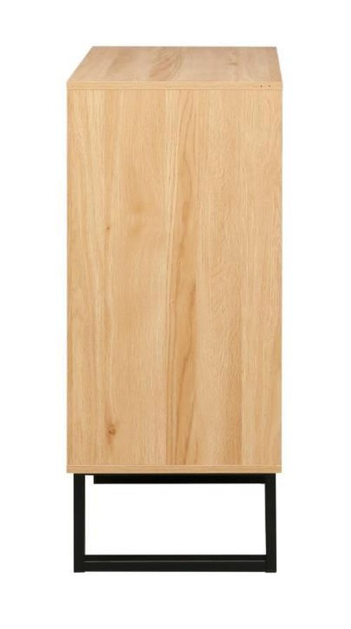 cumpără Comodă Deco Calvin 80x40x95H Stejar K10/Black în Chișinău 