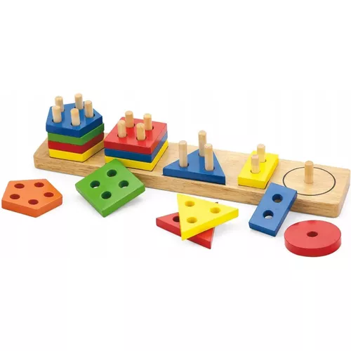 купить Головоломка Viga 58558 Sorter Figuri geometrice в Кишинёве 