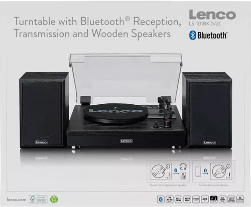 купить Проигрыватель виниловый Lenco LS-101BK в Кишинёве 