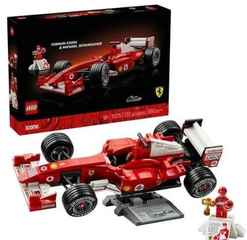 cumpără Set de construcție Lego 11375 Icons: Ferrari F2004 & Michael Schumacher în Chișinău 