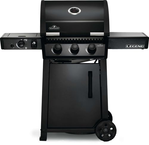 купить Мангал Napoleon Gratar pe gaz Legend 365 negru cu arzator lateral infraroșu (LD365DSIBPK-CZ) в Кишинёве 