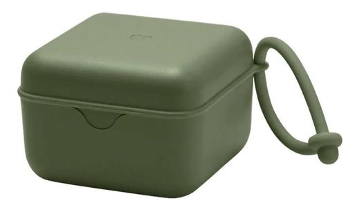 купить Пустышка BIBS 4200218 Cutie multifunctionala Hunter Green pentru depozitare suzete в Кишинёве 