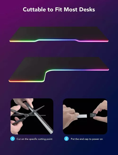 купить Лента LED Govee Light Strip RGBIC LED Neon Rope Light for Desks 5m (H61C33D1) в Кишинёве 