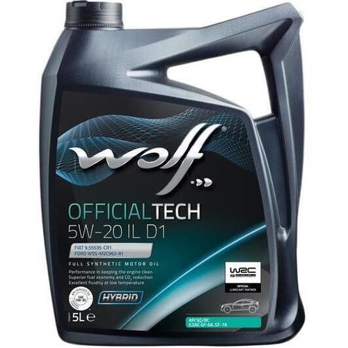 cumpără Ulei Wolf 5W20 OFFTECH IL D1 5L în Chișinău 