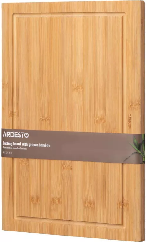 cumpără Tocător de tăiere Ardesto AR1433BA Midori bambuc 33х22х1,5cm în Chișinău 