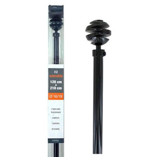 cumpără Galerie de perdea Luance 50434 Карниз для штор 120-210cm D16/19mm în Chișinău 