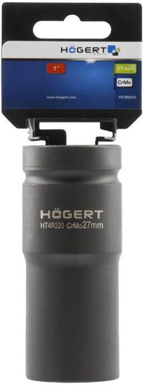 cumpără Set de tubulare, bite, duze Hoegert HT4R221 головка торцевая ударная глубокая 1" 30мм CrMo, DIN3121 în Chișinău 