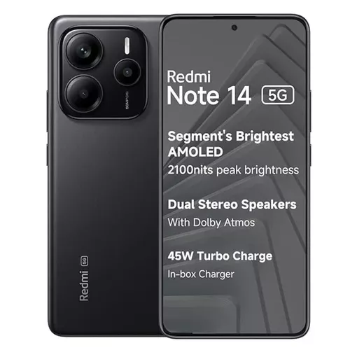 cumpără Smartphone Xiaomi Redmi Note 14 6/128GB Black în Chișinău 
