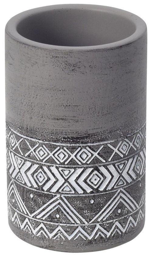 купить Стакан для зубных щёток Bisk 08395 Suport periute de dinti LOMO gri в Кишинёве 