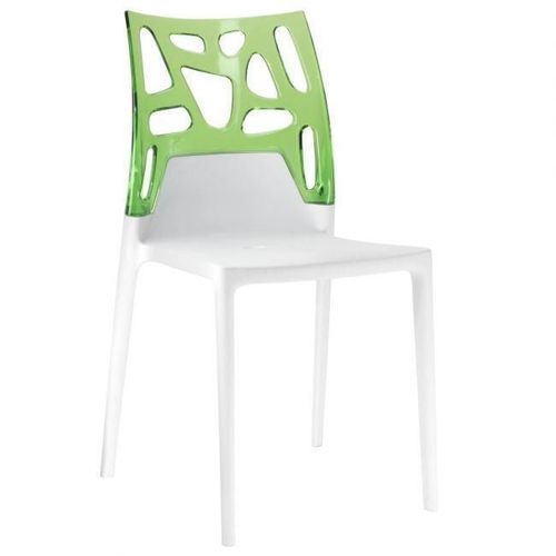 купить Стул Papatya Ego-Rock - back green / seat white в Кишинёве 