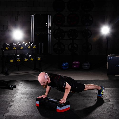 cumpără Platforma step HMS 9455 Step aerobic 68x28cm, h=10/15cm (max.200kg) AS003 (17-44-008) în Chișinău 