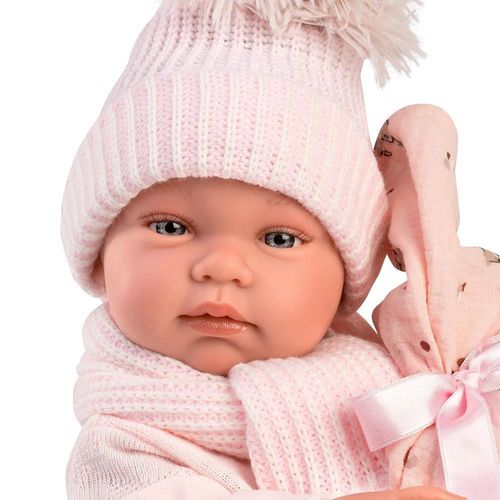 купить Кукла Llorens 84338 Tina Toquilla Bambi Rosa 43cm в Кишинёве 