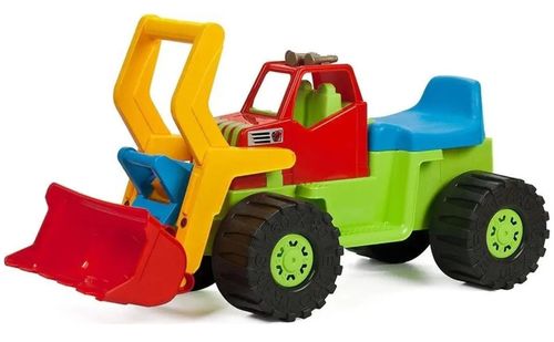 купить Толокар Baby Mix 44898 Bayo Экскаватор 74см красный в Кишинёве 