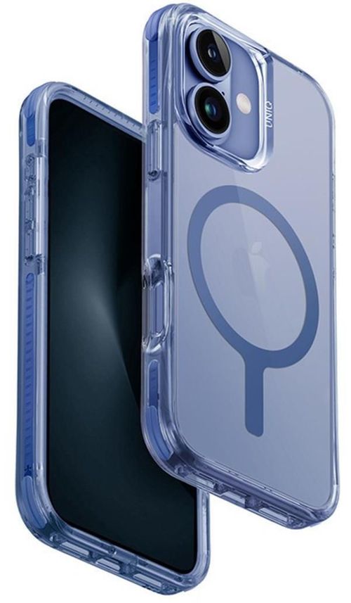 купить Чехол для смартфона UNIQ Hybrid Combat for iPhone 16, Pearl Blue в Кишинёве 