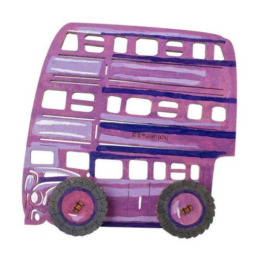 cumpără Puzzle Ugears 60895 3D Puzzle de colorat The Knight Bus în Chișinău 