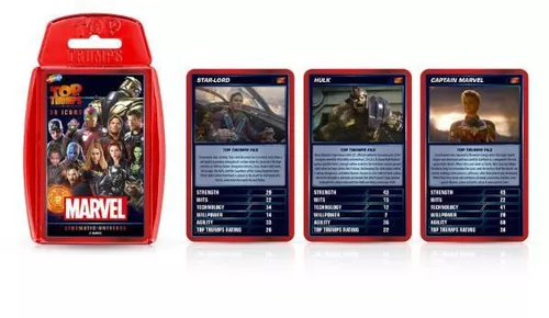 купить Настольная игра Winning Moves WM01242-EN1-6 Top Trumps Marvel Cinematic Universe (en) в Кишинёве 