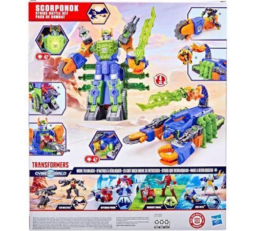 cumpără Robot Hasbro G1659 Transformer Cyberworld Figure Scorponok Strike Battle, 35cm în Chișinău 