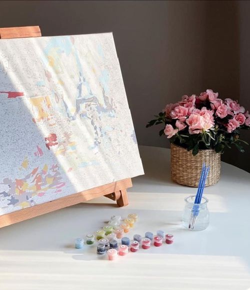 купить Картина по номерам BrushMe BS51337 Floarea Soarelui. Van Gogh в Кишинёве 