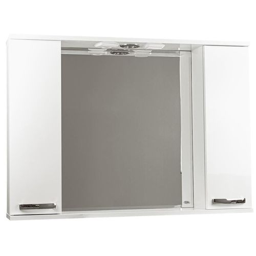 купить Зеркало для ванной Mashtab 10350 Agat 1000x200x720 Alb в Кишинёве 