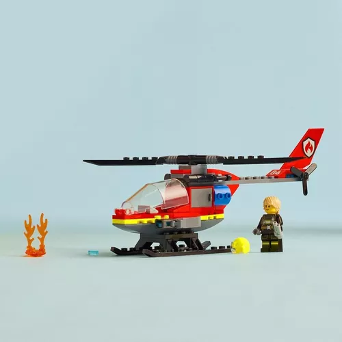 купить Конструктор Lego 60411 City Elicopter de salvare a incendiilor в Кишинёве 