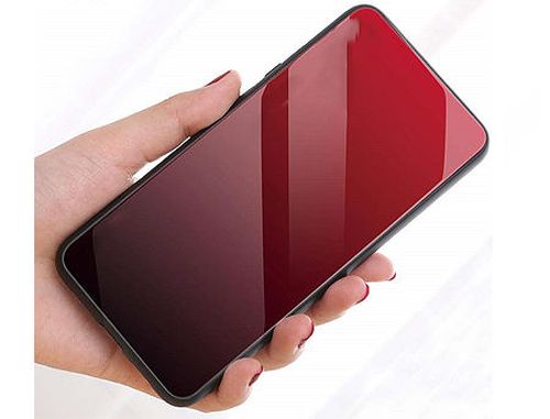 cumpără 490014 Husa Screen Geeks Glaze Xiaomi Redmi Note 8 Pro, Black & Red (чехол накладка в асортименте для смартфонов Xiaomi) în Chișinău 