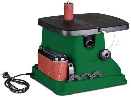 купить Стационарный инструмент Stürmer Maschinen 5903510 Осциллирующий шпиндельный и ленточный шлифовальный станок Holzstar OBSS 100 В в Кишинёве 