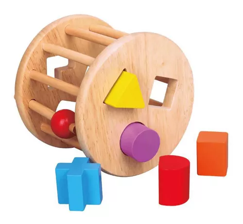 купить Игрушка Viga 54123 Shape Sorting Wheel в Кишинёве 