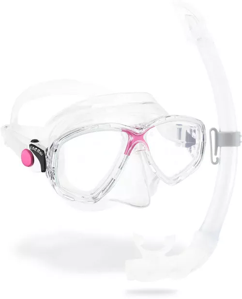 cumpără Accesoriu pentru înot Cressi-Sub Set inot MAREA + GAMMA COMBO clear/pink (DM1000054) în Chișinău 