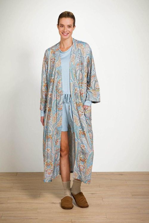купить Домашний текстиль Pip Studio 51.510.906 Noa Kimono Jabali Blue S Blue в Кишинёве 