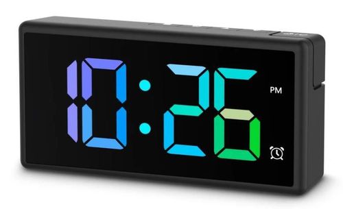 купить Часы-будильник Hama 222208 Ibiza black в Кишинёве 