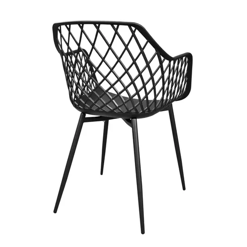 купить Стул Deco SL-7019 Black+Black Legs в Кишинёве 