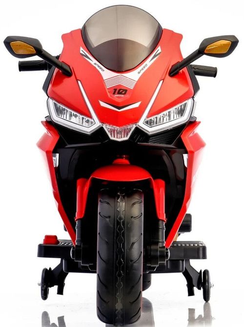 cumpără Mașină electrică pentru copii Richi (56782) Motocicleta rosie pe acumulator pentru copii (011) în Chișinău 