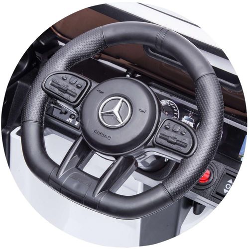 cumpără Mașină electrică pentru copii Chipolino Eljg63mb21w Suv Mercedes G63 Amg White în Chișinău 