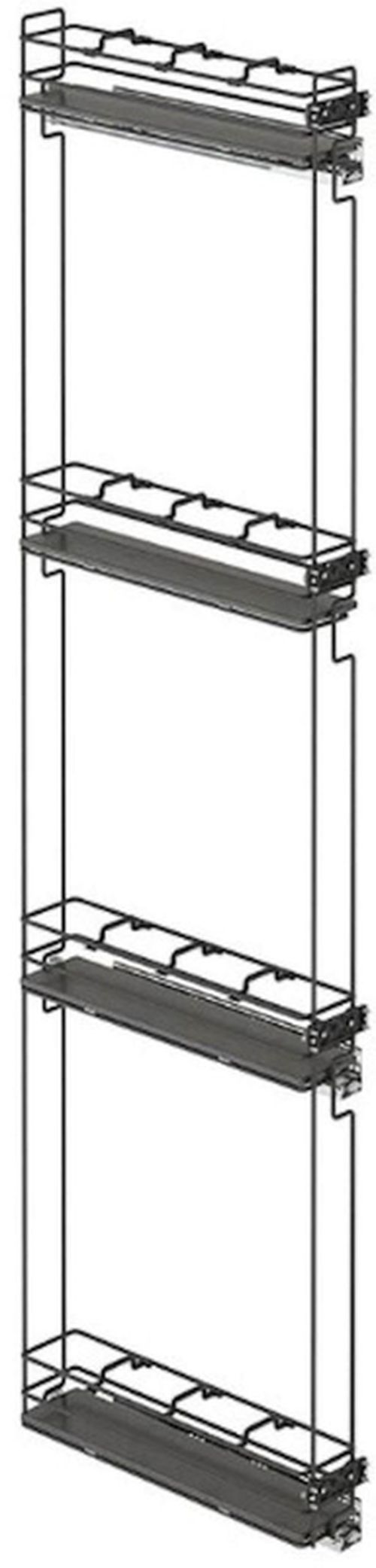 купить Фурнитура для мебели Starax S-2919-A бутылочница 4-ур 150mm п/в L в Кишинёве 
