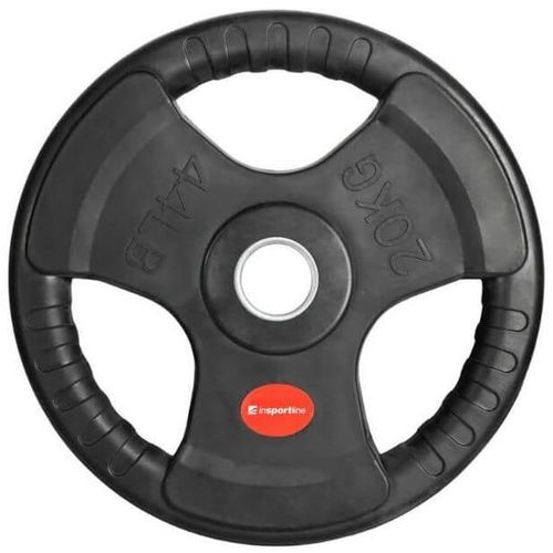 cumpără Ganteră inSPORTline 9580 Disc olimpic cauciucat Graton OL 20kg, 50mm, IN31253 în Chișinău 