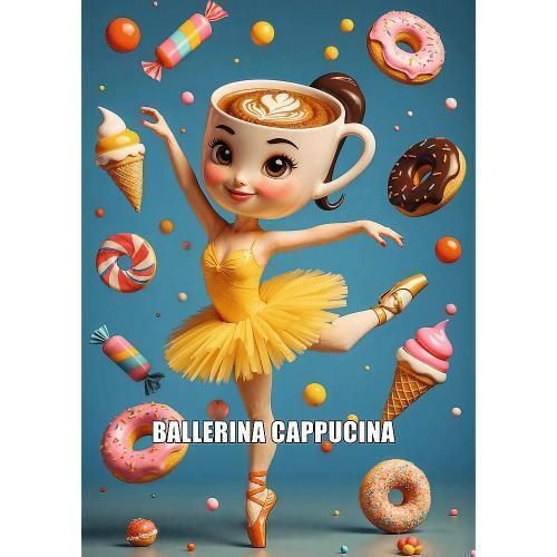 cumpără Puzzle Trefl 13362 BrainRots Balerina Cappuccina, 200el în Chișinău 