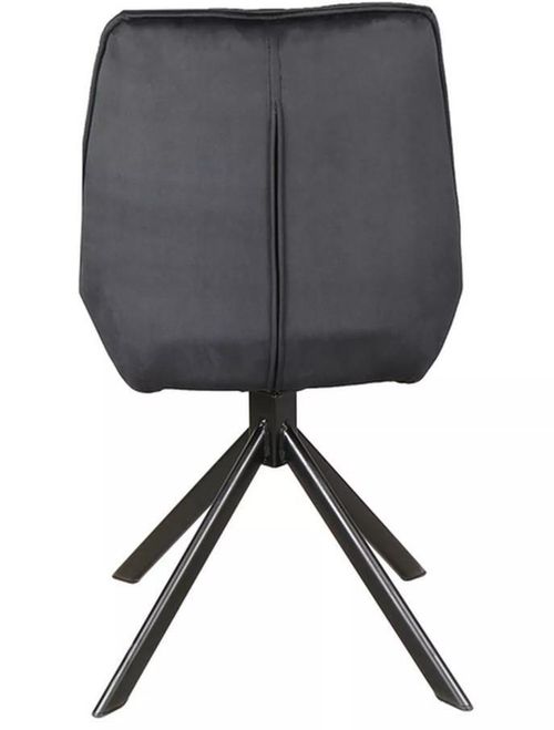 cumpără Scaun Signal Boogie I velvet czaeny bl. 19 / met.czarny în Chișinău 
