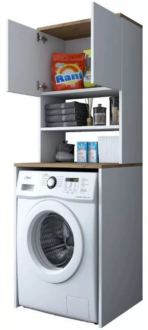 cumpără Raft pentru mașină de spălat Rani KD101 Walnut White în Chișinău 