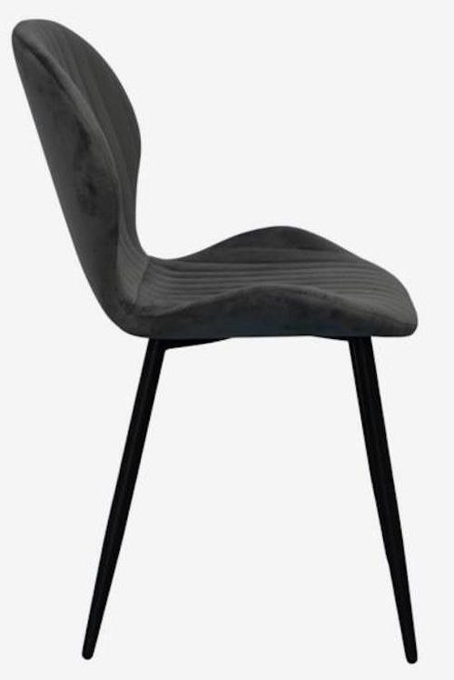 купить Комплект стол и стулья Evelin di Costacurta стол DT-402-3B + 4 стула YTC-064B Dark grey в Кишинёве 