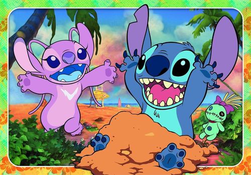 cumpără Puzzle Clementoni 60 MAXI: Disney Stitch (26596) în Chișinău 