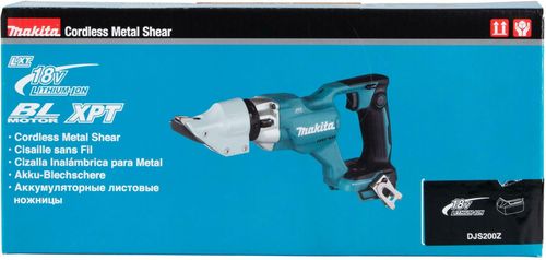 cumpără Foarfecă electrică Makita DJS200Z Masina de taiat tabla 2mm LXT 18V (fara acumulatori) în Chișinău 