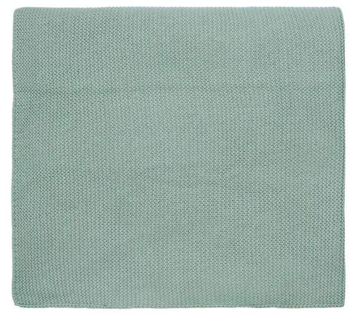 cumpără Lenjerie de pat pentru copii Jollein 516-522-65219 Paturica Basic Knit Forest Green, 100x150cm în Chișinău 