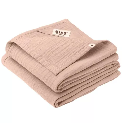купить Аксессуар для пеленания BIBS 9401244 Set de 2 museline 70x70cm, Blush в Кишинёве 
