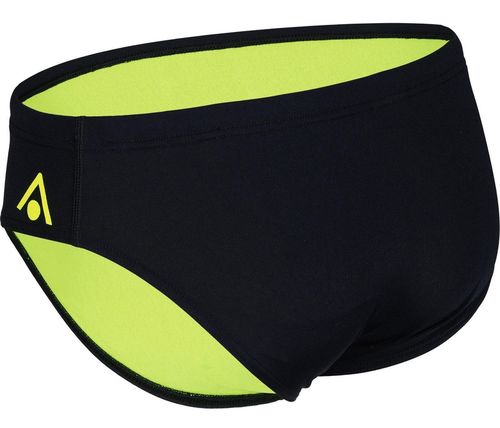 cumpără Accesoriu pentru înot AquaLung Slip baie barbati ESSENTIAL 8 cm Brief Black Yellow 75 în Chișinău 