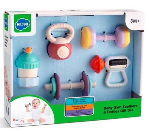 купить Игрушка-прорезыватель Hola Toys HE7900 Set gingiere в Кишинёве 
