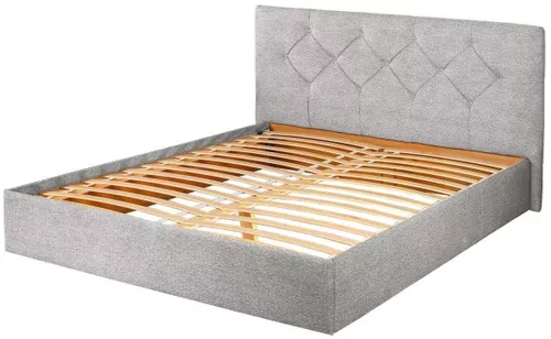 cumpără Pat Modern Aura Alaska 08 baza lamele 160x200 (Gray) în Chișinău 