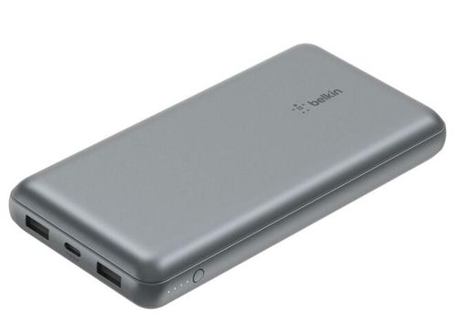 cumpără Acumulator extern USB (Powerbank) Belkin BPB012BTGY 20k power bank 15w Space grey în Chișinău 