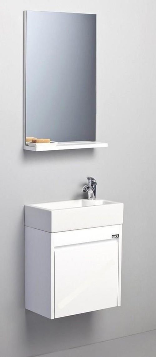 cumpără Oglindă baie Orka New Yedisu 45 White (de perete) în Chișinău 