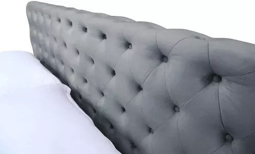 cumpără Pat Interdepo Belinda 1,6 (Dark gre\175) în Chișinău 