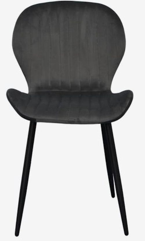 купить Комплект стол и стулья Evelin di Costacurta стол DT 404-6B + 3 стула YTC-064B Dark grey в Кишинёве 